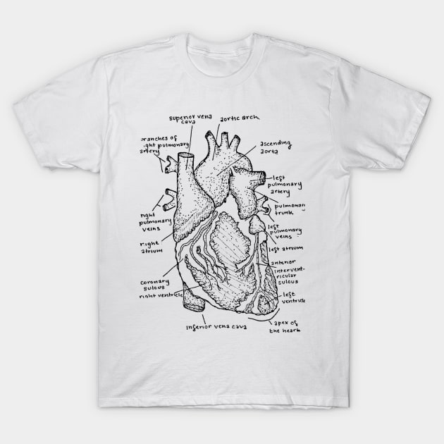 Heart T-Shirt by JudePeters